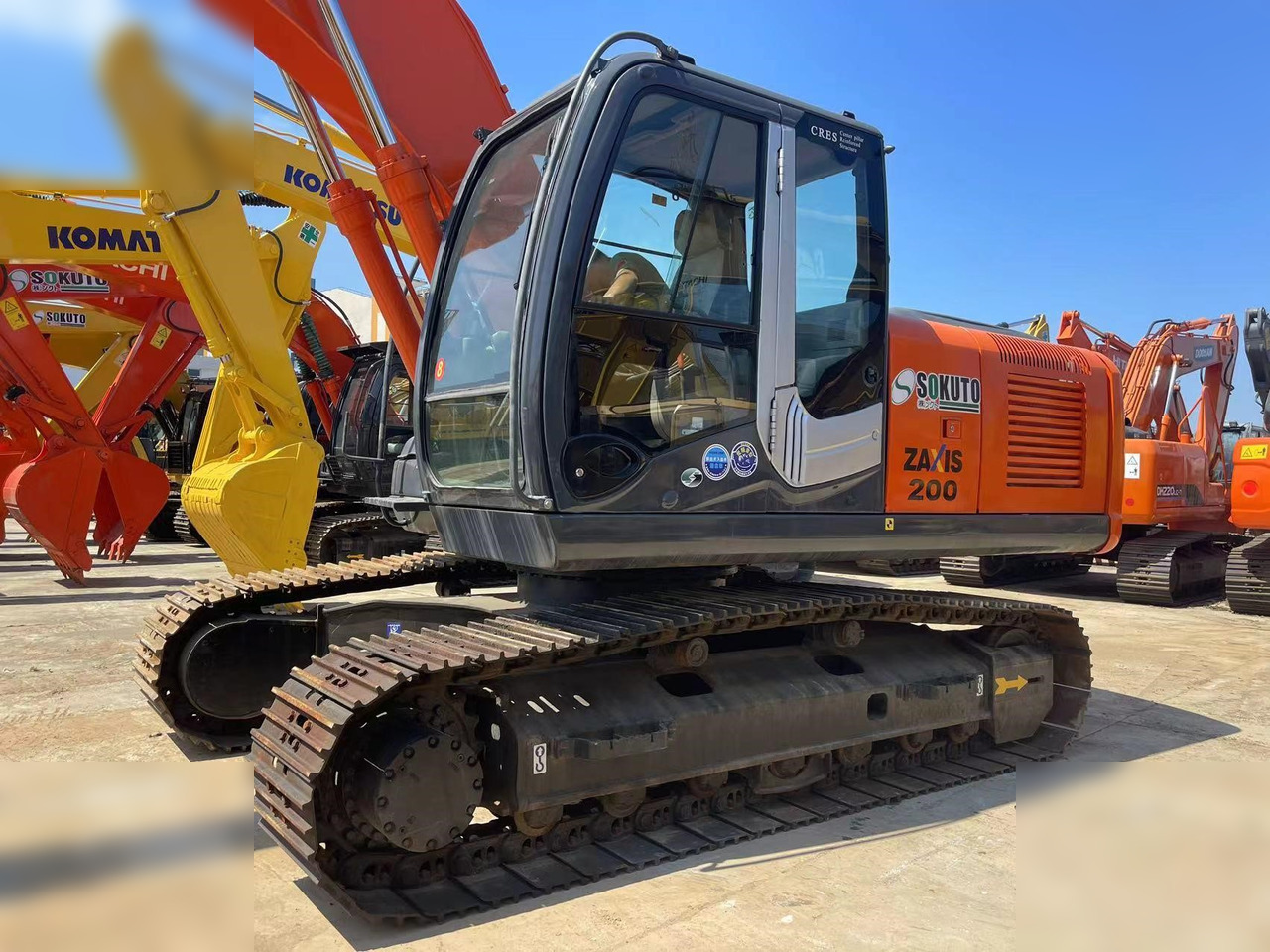 HITACHI ZX200-3G - Paletli ekskavatör: fotoğraf 5 HITACHI ZX200-3G - Paletli ekskavatör: fotoğraf 5