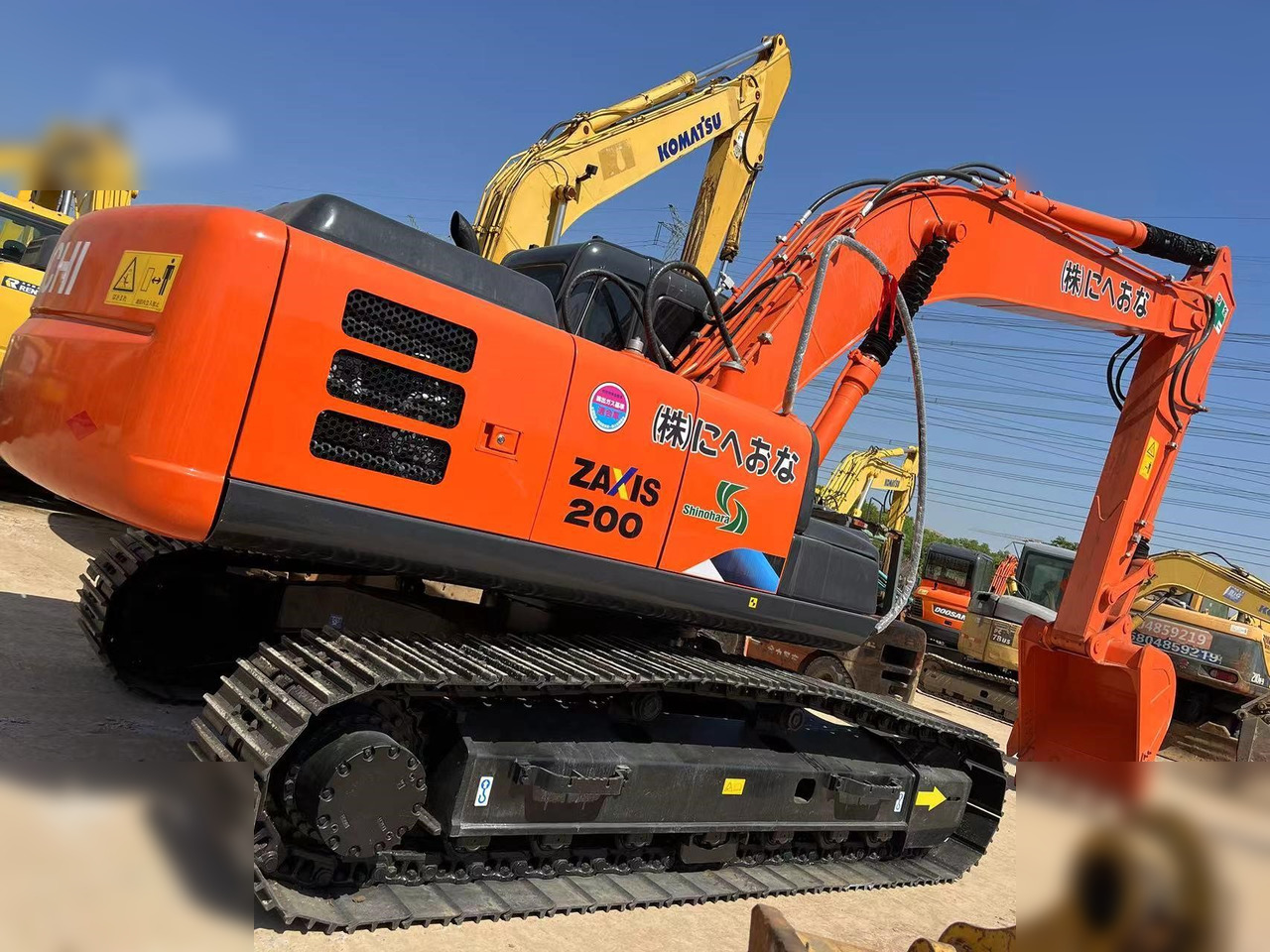 HITACHI ZX200-3G - Paletli ekskavatör: fotoğraf 4 HITACHI ZX200-3G - Paletli ekskavatör: fotoğraf 4