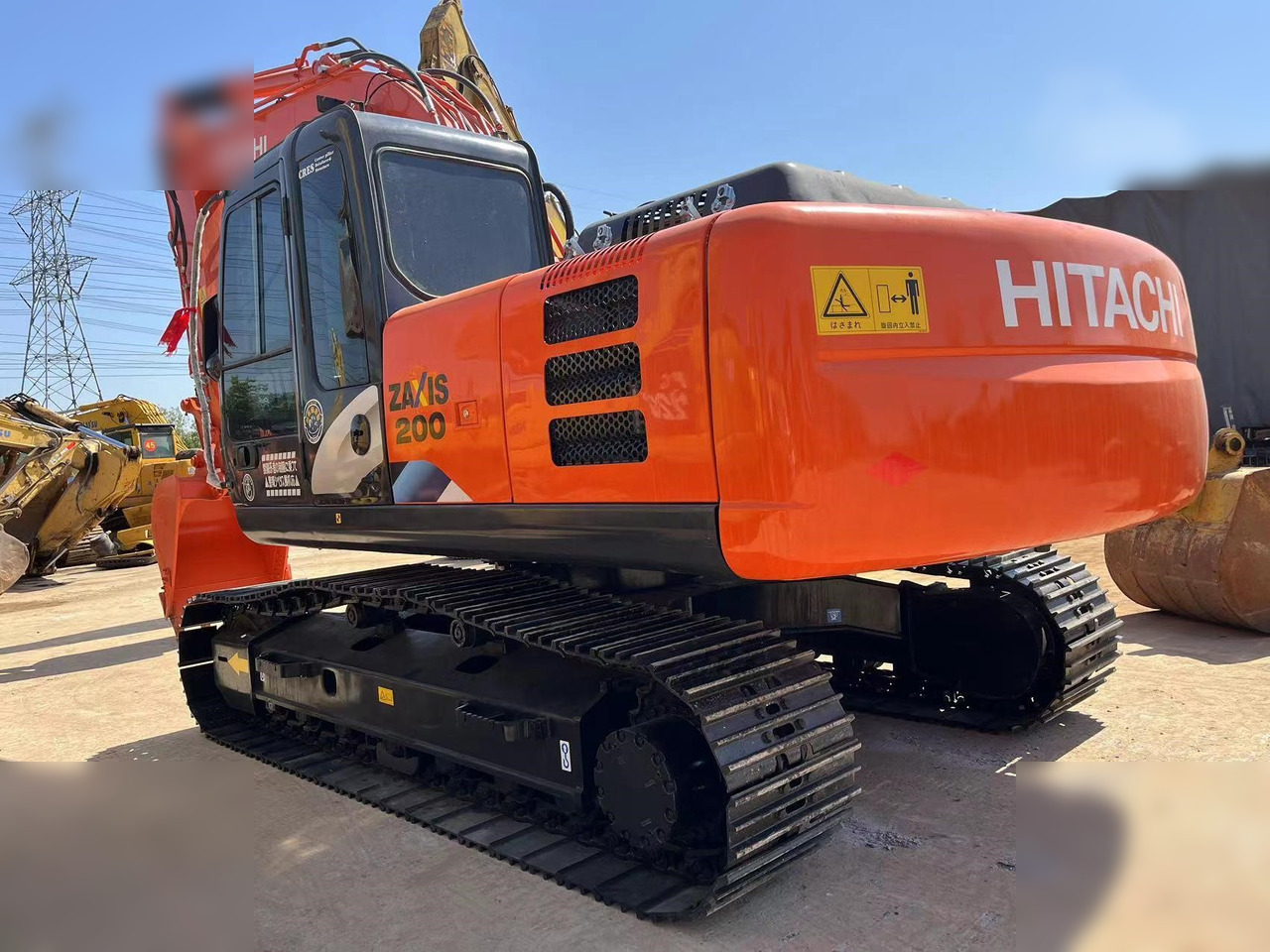 HITACHI ZX200-3G - Paletli ekskavatör: fotoğraf 3 HITACHI ZX200-3G - Paletli ekskavatör: fotoğraf 3