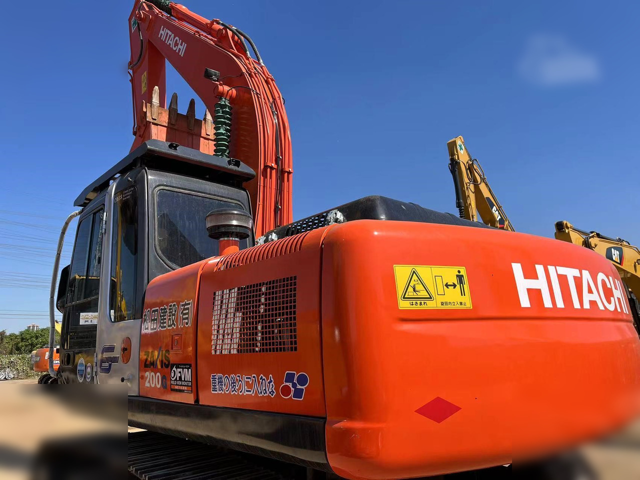 HITACHI ZX200 - Paletli ekskavatör: fotoğraf 3 HITACHI ZX200 - Paletli ekskavatör: fotoğraf 3