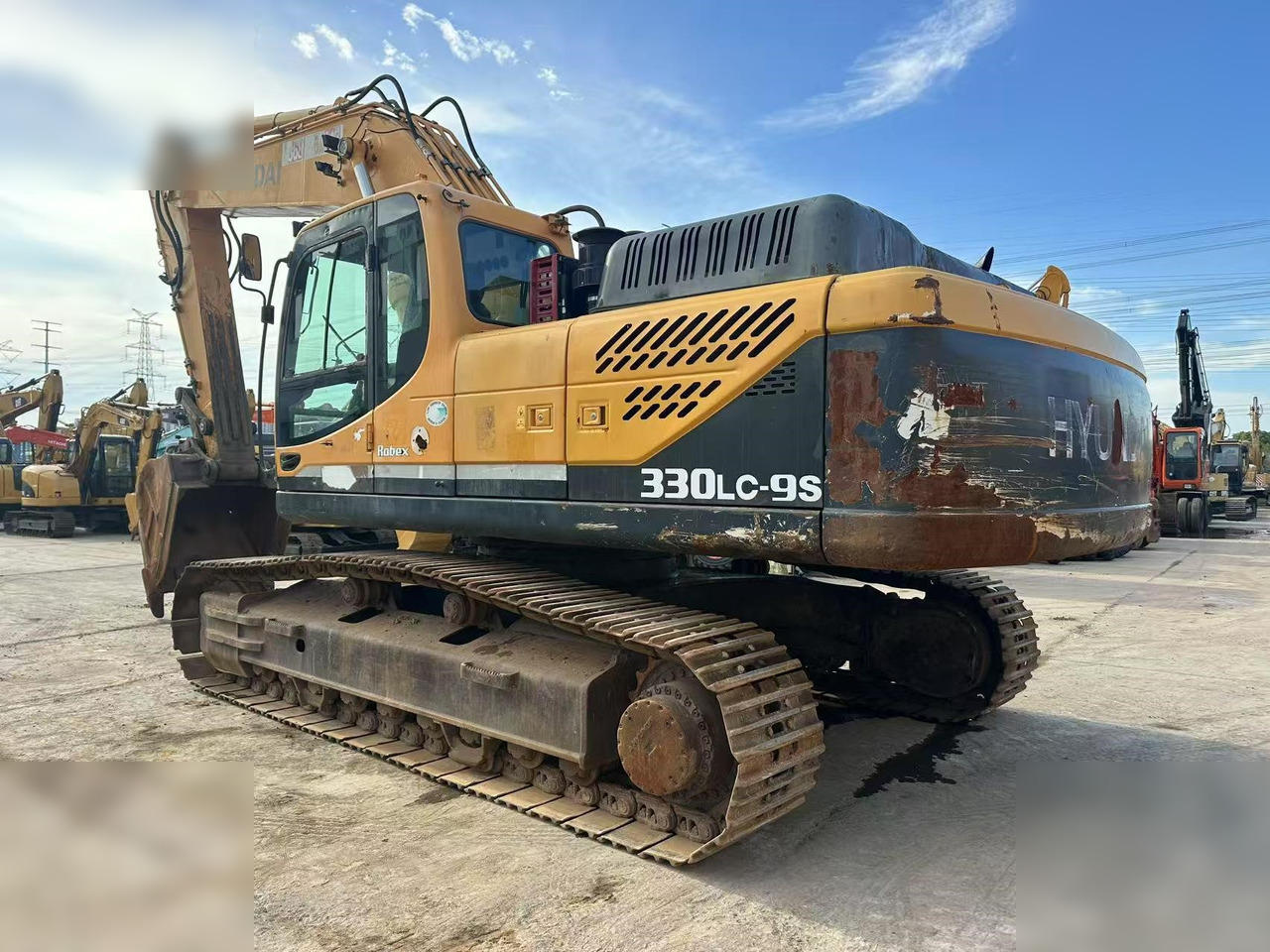 HYUNDAI ROBEX 330 LC-9S - Paletli ekskavatör: fotoğraf 5 HYUNDAI ROBEX 330 LC-9S - Paletli ekskavatör: fotoğraf 5
