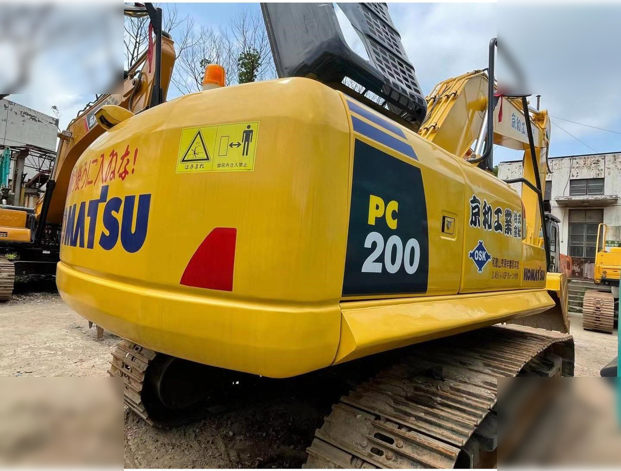 KOMATSU PC200-8 - Paletli ekskavatör: fotoğraf 4 KOMATSU PC200-8 - Paletli ekskavatör: fotoğraf 4