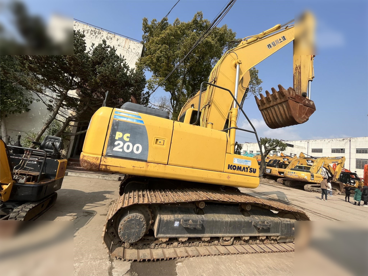 KOMATSU PC200-8 - Paletli ekskavatör: fotoğraf 1 KOMATSU PC200-8 - Paletli ekskavatör: fotoğraf 1