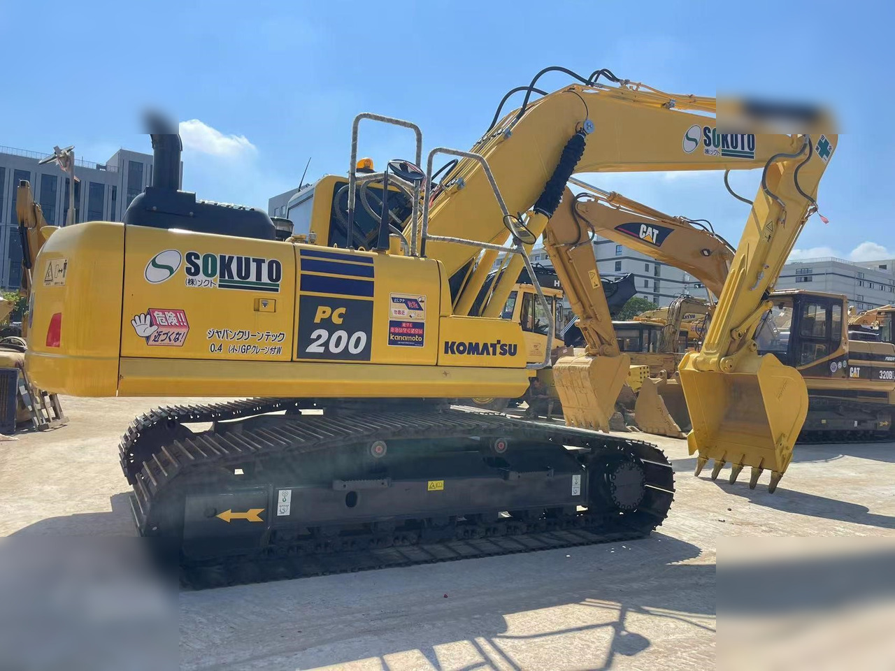 KOMATSU PC200-8 - Paletli ekskavatör: fotoğraf 3 KOMATSU PC200-8 - Paletli ekskavatör: fotoğraf 3