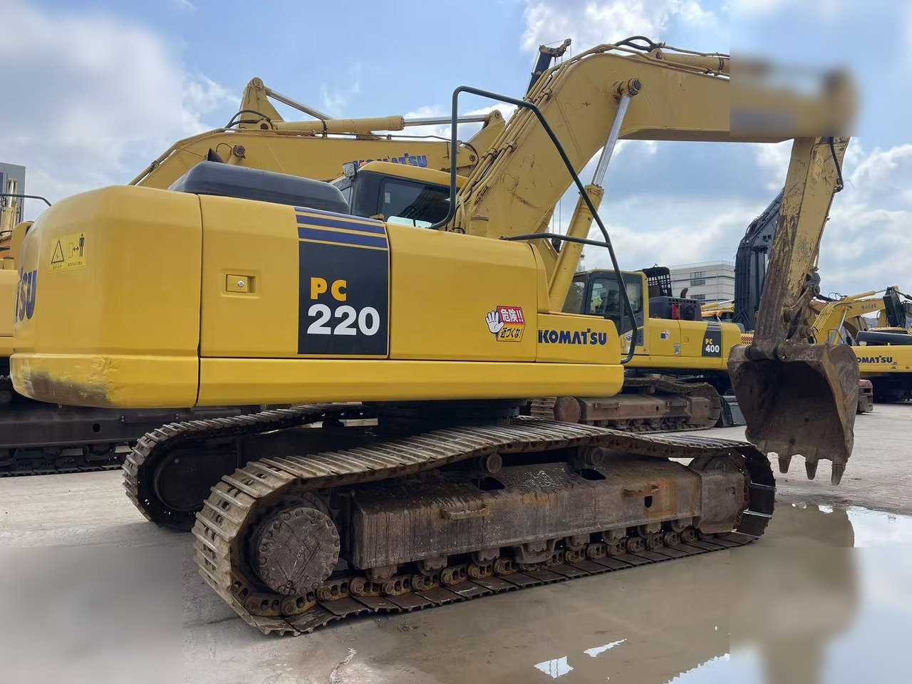 KOMATSU PC220-7 - Paletli ekskavatör: fotoğraf 4 KOMATSU PC220-7 - Paletli ekskavatör: fotoğraf 4