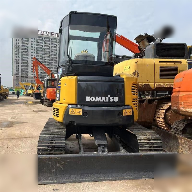 KOMATSU PC55MR-2 - Mini ekskavatör: fotoğraf 4 KOMATSU PC55MR-2 - Mini ekskavatör: fotoğraf 4
