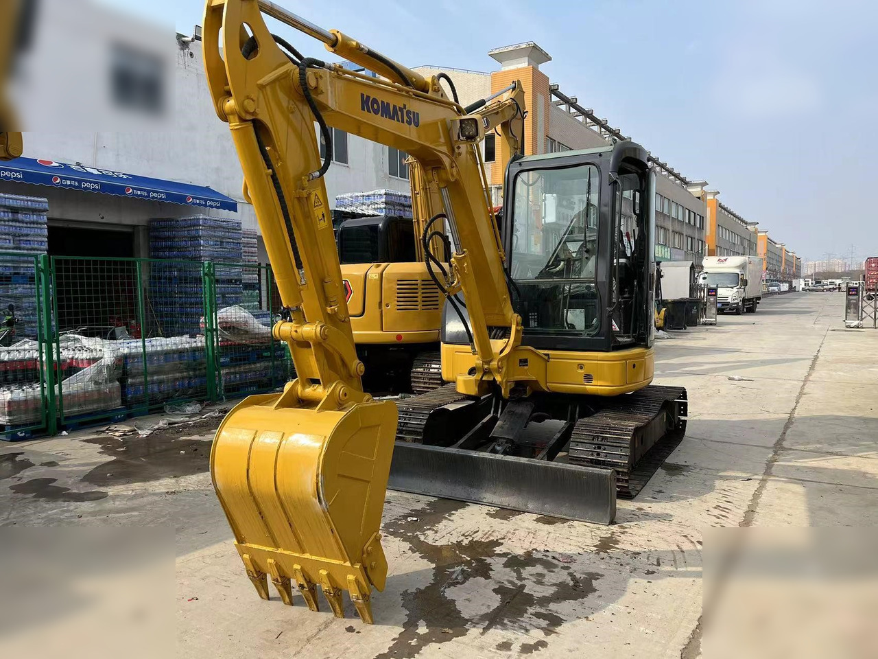 KOMATSU PC55MR-3 - Mini ekskavatör: fotoğraf 1 KOMATSU PC55MR-3 - Mini ekskavatör: fotoğraf 1