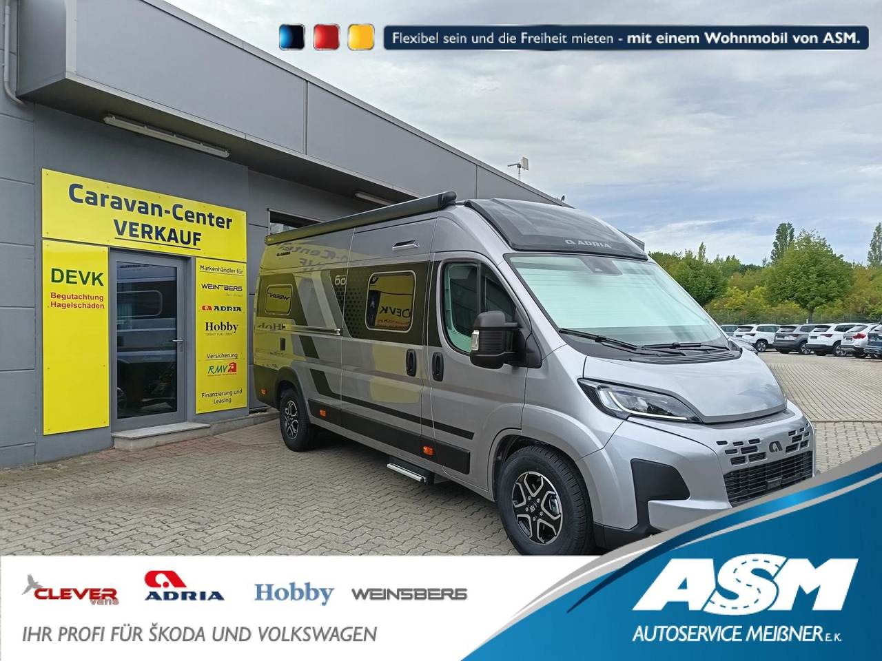 Adria Twin "60Y" 640 SLB 4,25MAXI*JUBILEE*MARKISE*LED - Camper van: fotoğraf 1 Adria Twin "60Y" 640 SLB 4,25MAXI*JUBILEE*MARKISE*LED - Camper van: fotoğraf 1