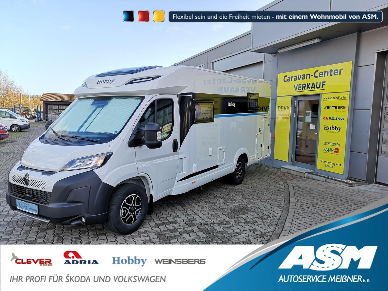 Hobby Ontour C 700 GQ 103 kW*CAMPERNET*LITHIUM*SOFORT* - Semi entegre karavan: fotoğraf 1 Hobby Ontour C 700 GQ 103 kW*CAMPERNET*LITHIUM*SOFORT* - Semi entegre karavan: fotoğraf 1