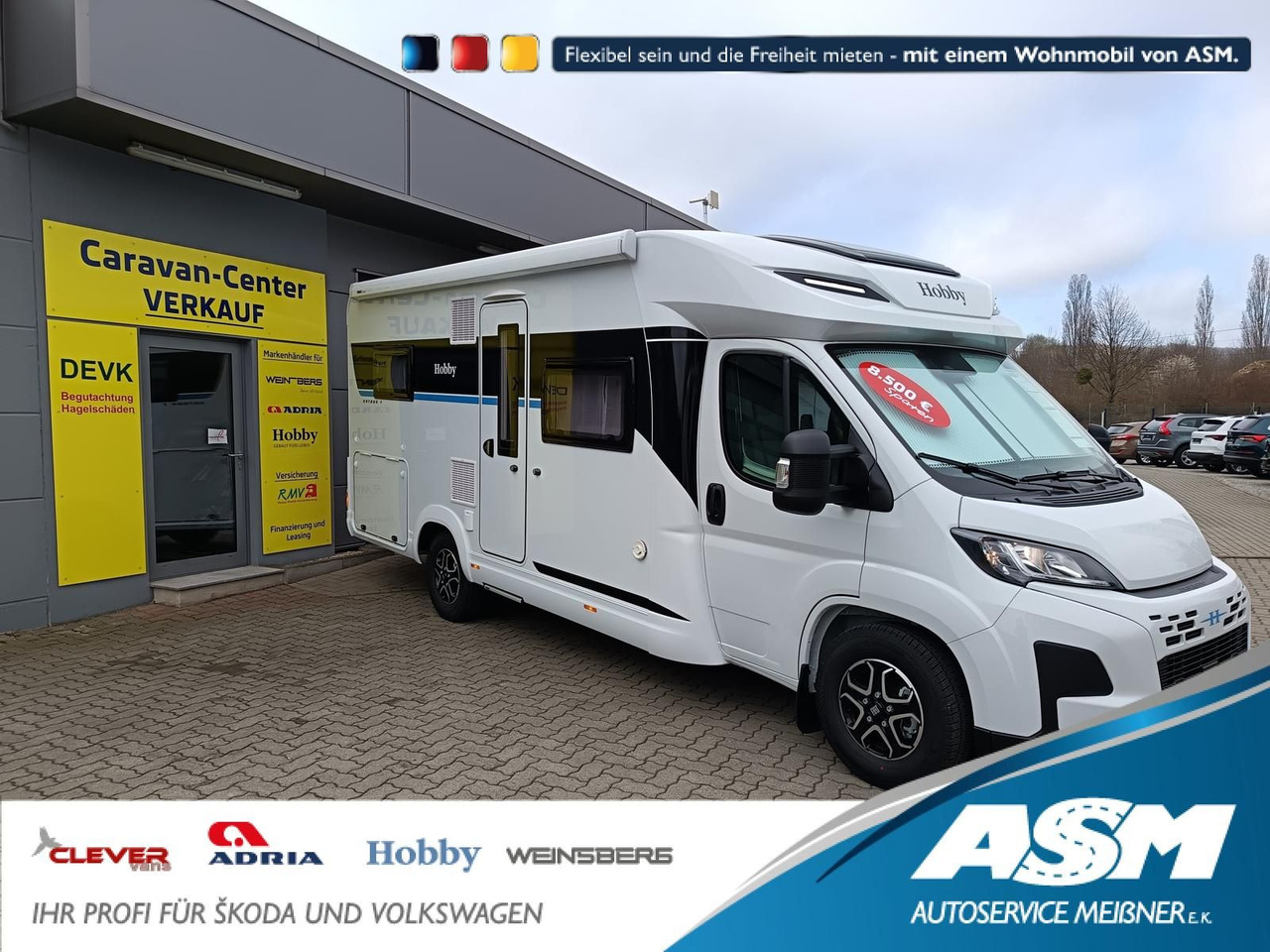 Hobby Ontour T 700 FH*180PS*CAMPERNET*LITHIUM*MARKISE* - Semi entegre karavan: fotoğraf 1 Hobby Ontour T 700 FH*180PS*CAMPERNET*LITHIUM*MARKISE* - Semi entegre karavan: fotoğraf 1