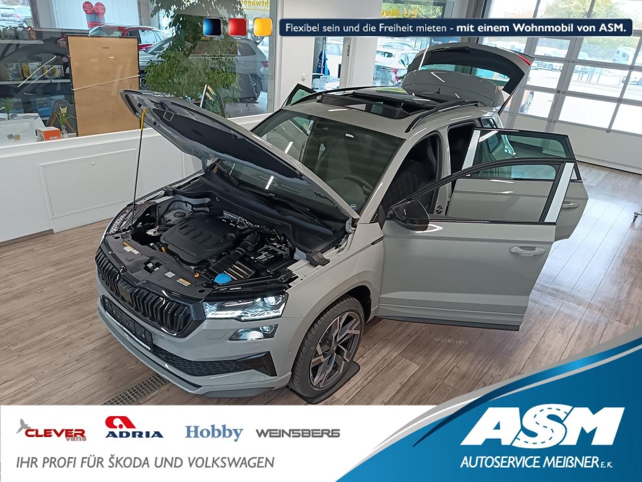 Skoda Karoq Sportline 2,0 TDI 4x4*AHK*PSD*STD.HZG*DCC* - SUV: fotoğraf 1 Skoda Karoq Sportline 2,0 TDI 4x4*AHK*PSD*STD.HZG*DCC* - SUV: fotoğraf 1