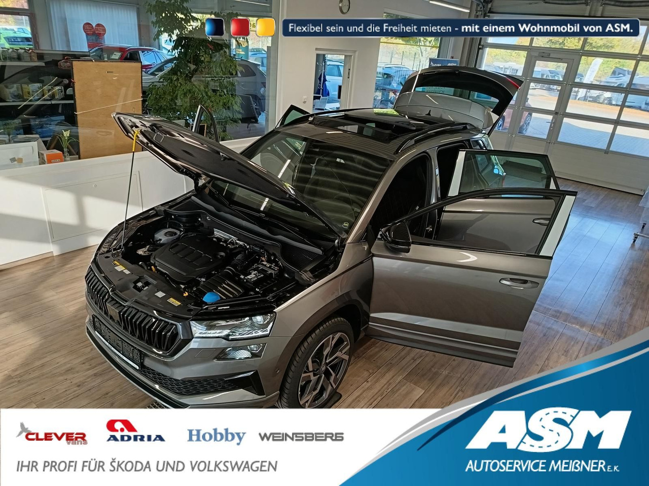 Skoda Karoq Sportline 2,0 TDI DSG 4x4*AHK*PSD*STD.HZG* - SUV: fotoğraf 1 Skoda Karoq Sportline 2,0 TDI DSG 4x4*AHK*PSD*STD.HZG* - SUV: fotoğraf 1