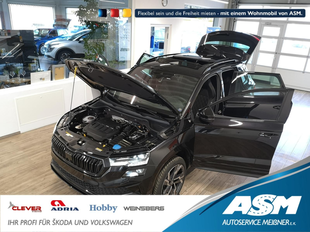 Skoda Karoq Sportline 2,0TDI DSG 4x4*PSD*AHK*360°*NAVI - SUV: fotoğraf 1 Skoda Karoq Sportline 2,0TDI DSG 4x4*PSD*AHK*360°*NAVI - SUV: fotoğraf 1