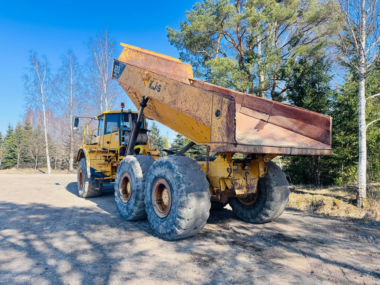 Volvo A35D - Belden kırma kaya kamyonu: fotoğraf 4 Volvo A35D - Belden kırma kaya kamyonu: fotoğraf 4