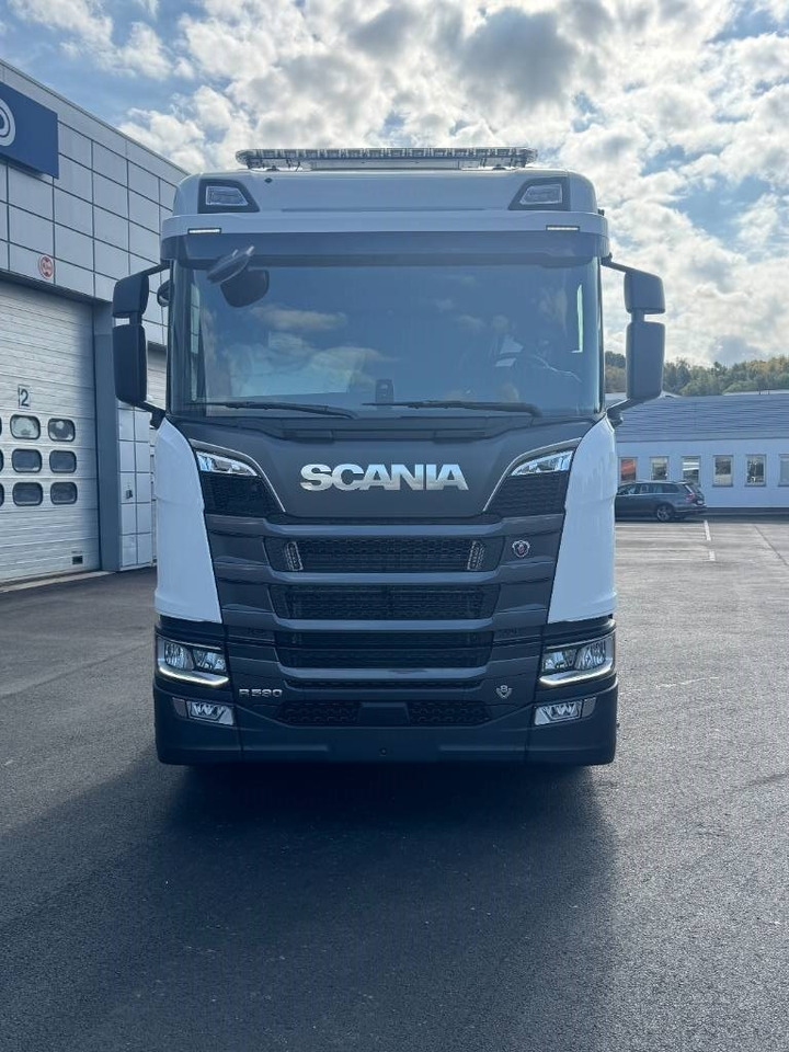 Scania R 590 8x4*4 Joab Lastväxlare - Kancalı yükleyici kamyon: fotoğraf 1 Scania R 590 8x4*4 Joab Lastväxlare - Kancalı yükleyici kamyon: fotoğraf 1