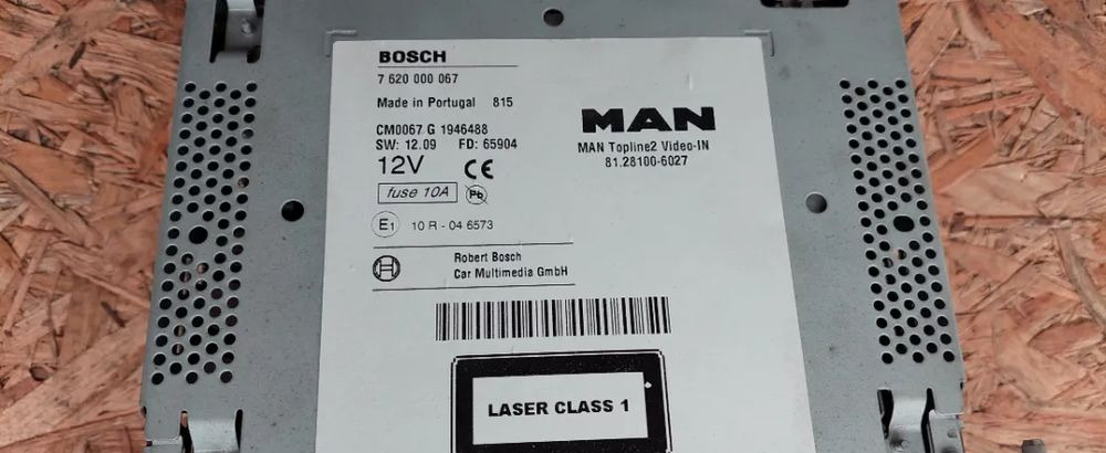 MAN TGX TGS TGL RADIO NAWIGACJA 81.28100-6027 - Kabin ve iç mekan - Kamyon: fotoğraf 2 MAN TGX TGS TGL RADIO NAWIGACJA 81.28100-6027 - Kabin ve iç mekan - Kamyon: fotoğraf 2