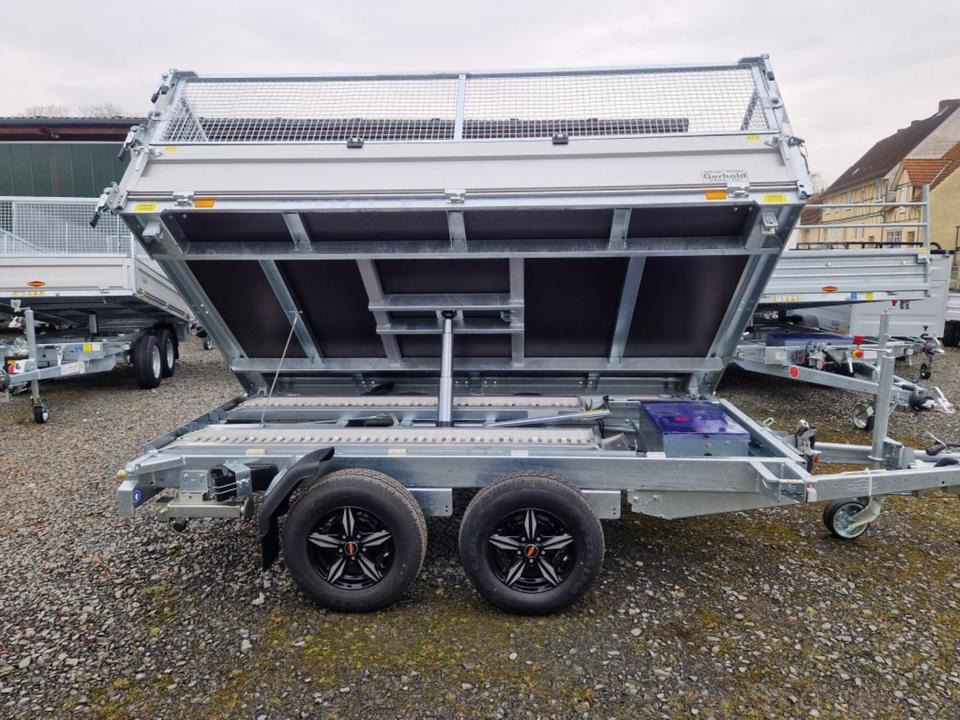 Böckmann DK-AL 3218/35 P 3,5t Gitter Rampen Stützen Alufelgen - Damperli römork: fotoğraf 2 Böckmann DK-AL 3218/35 P 3,5t Gitter Rampen Stützen Alufelgen - Damperli römork: fotoğraf 2