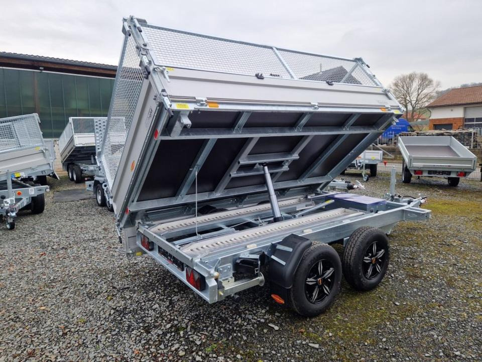 Böckmann DK-AL 3218/35 P 3,5t Gitter Rampen Stützen Alufelgen - Damperli römork: fotoğraf 3 Böckmann DK-AL 3218/35 P 3,5t Gitter Rampen Stützen Alufelgen - Damperli römork: fotoğraf 3