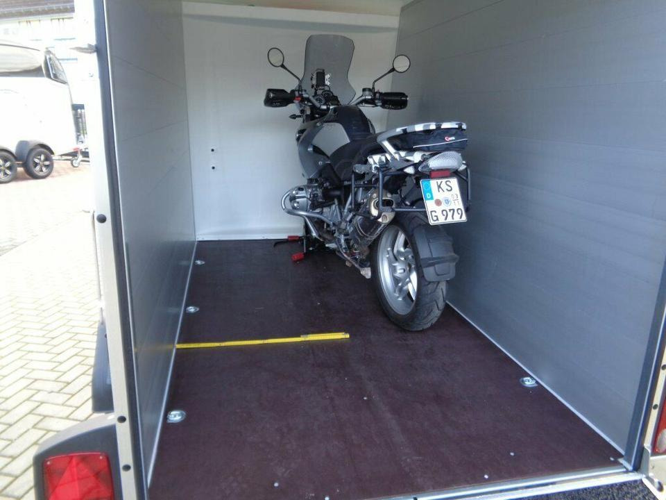 Motosiklet römorku Böckmann KT-PB-AL Kofferanhänge Flügeltür Motorrad  PKW Anhänger: fotoğraf 12