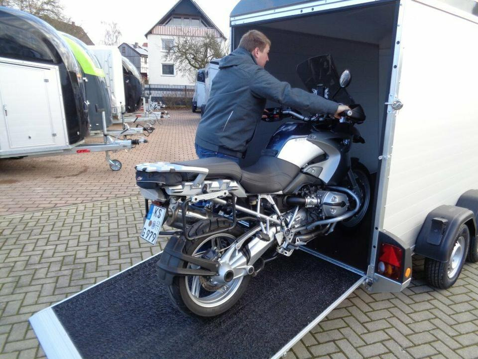 Motosiklet römorku Böckmann KT-PB-AL Kofferanhänge Flügeltür Motorrad  PKW Anhänger: fotoğraf 16