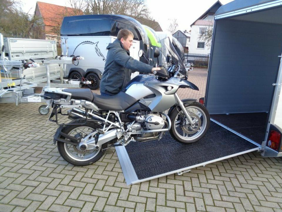 Motosiklet römorku Böckmann KT-PB-AL Kofferanhänge Flügeltür Motorrad  PKW Anhänger: fotoğraf 13