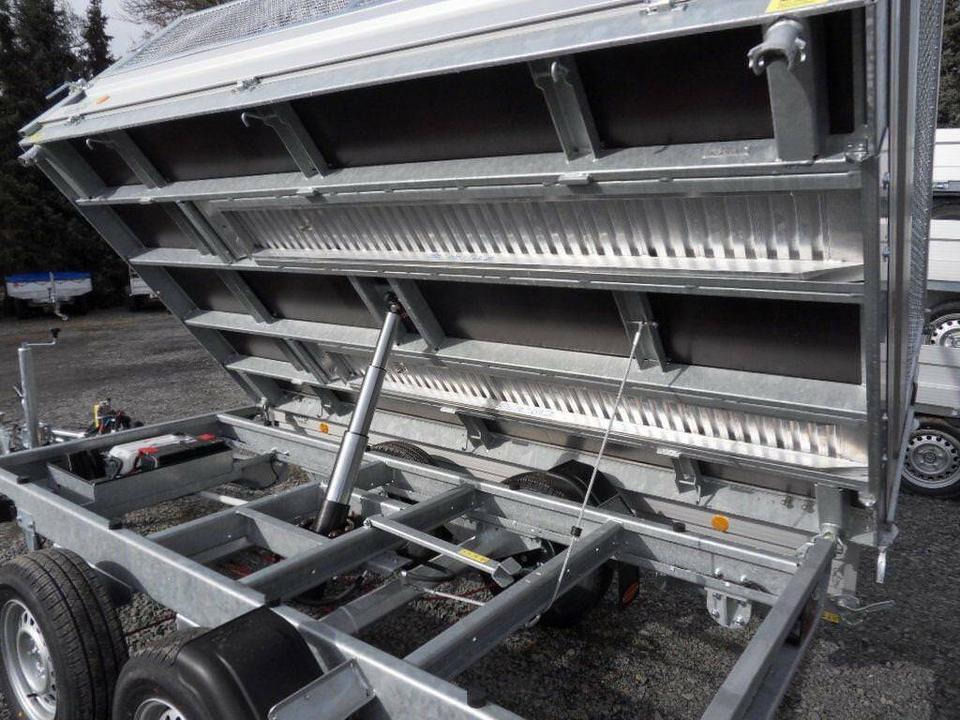 Böckmann PKW-Anhänger, Elektro-Dreiseitenkipper, 3,5to. - Damperli römork: fotoğraf 5 Böckmann PKW-Anhänger, Elektro-Dreiseitenkipper, 3,5to. - Damperli römork: fotoğraf 5