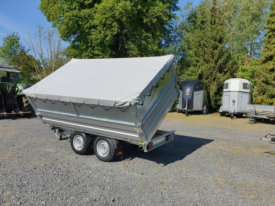 Böckmann PKW-Anhänger Kipper 3,0t Stahlkastenaufsatz - Damperli römork: fotoğraf 3 Böckmann PKW-Anhänger Kipper 3,0t Stahlkastenaufsatz - Damperli römork: fotoğraf 3