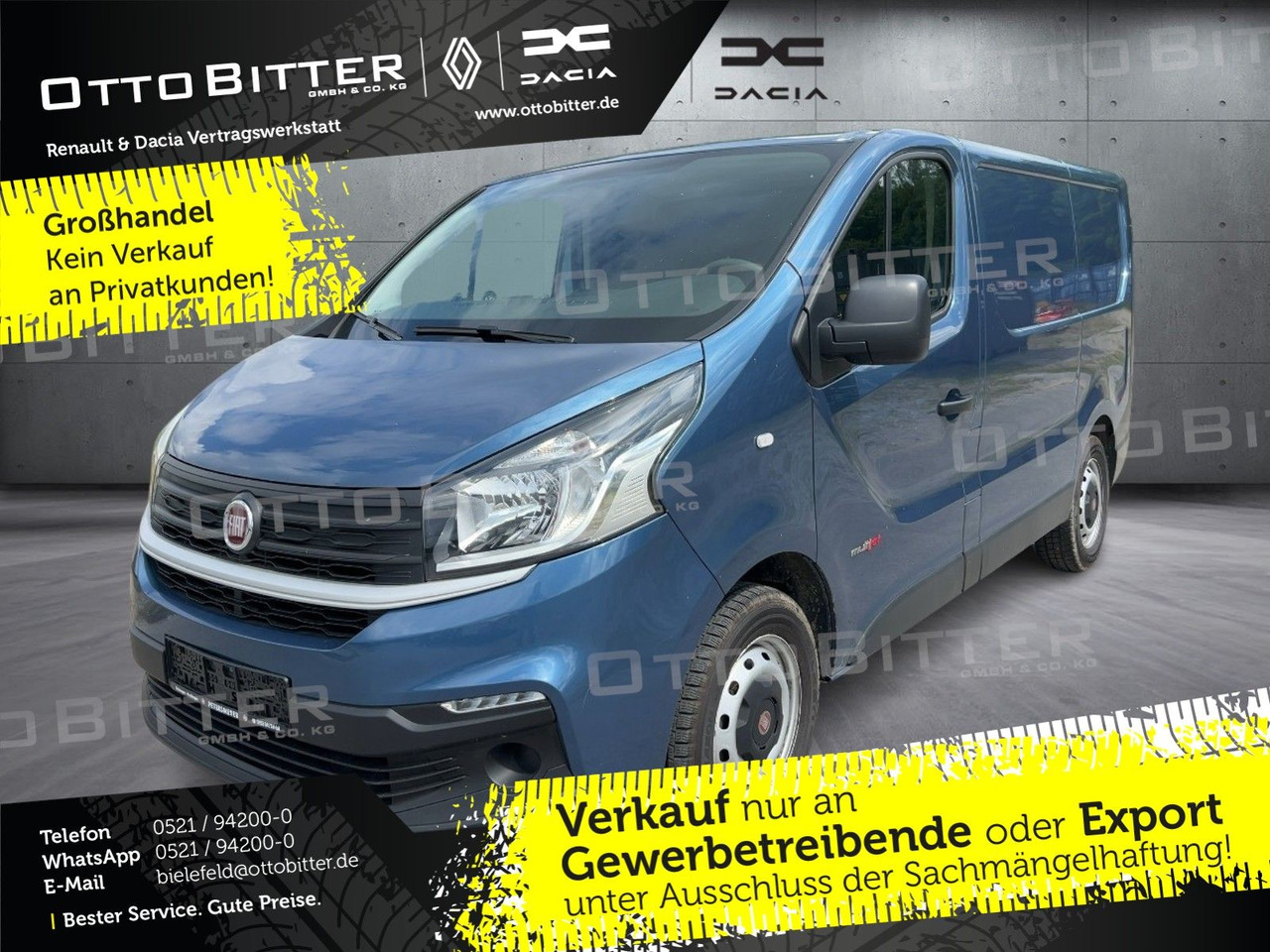 Fiat Talento 1.6 Multijet Turbo L1H1 ANHÄNGERKUP/GJR - Panelvan: fotoğraf 1 Fiat Talento 1.6 Multijet Turbo L1H1 ANHÄNGERKUP/GJR - Panelvan: fotoğraf 1