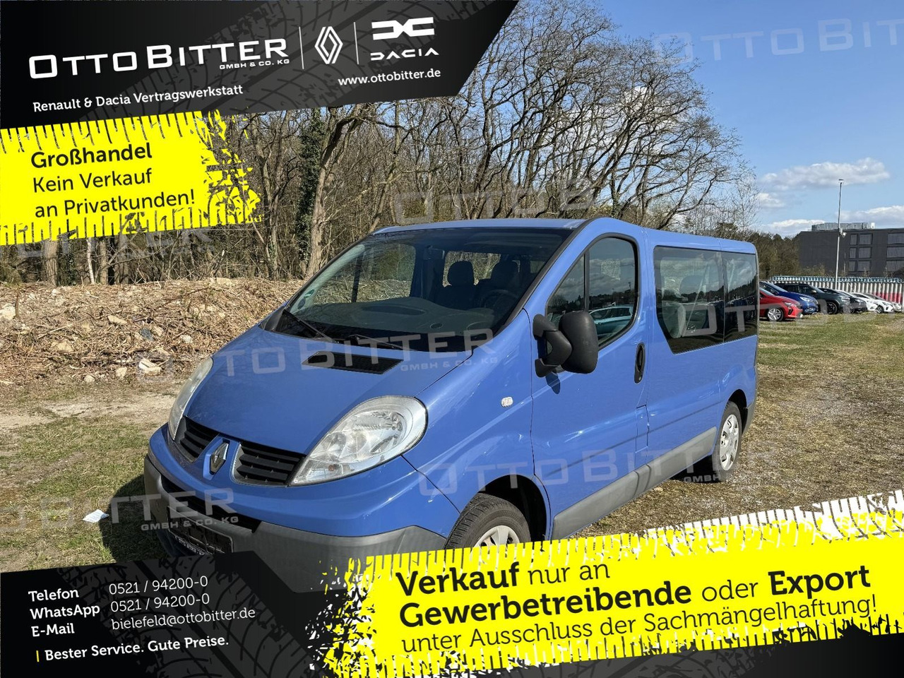Renault Trafic Combi dCi90 L1H1 9-Sitzer - Minivan: fotoğraf 1 Renault Trafic Combi dCi90 L1H1 9-Sitzer - Minivan: fotoğraf 1