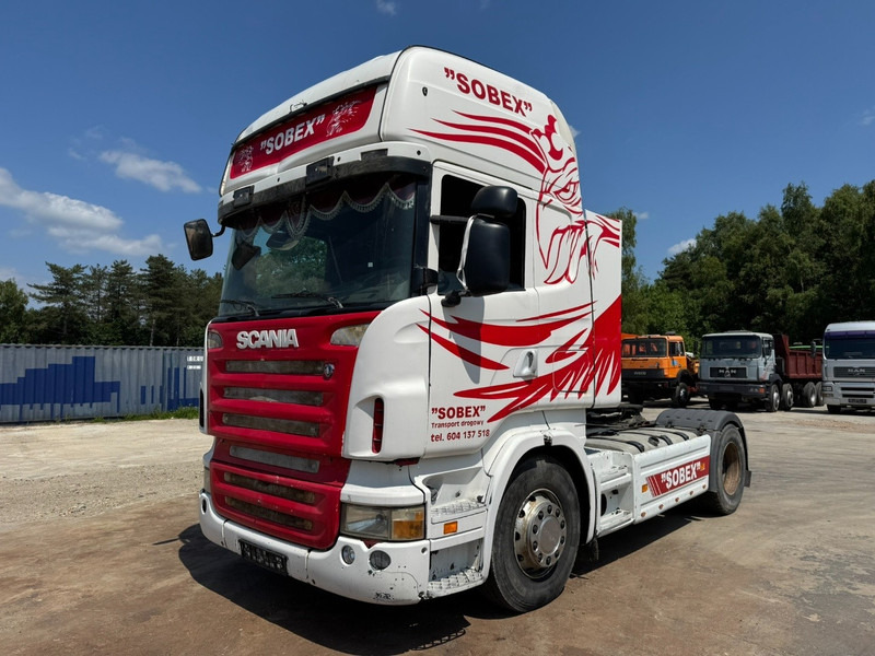 Scania R 420 Topline (PTO / MANUAL GEARBOX / BOITE MANUELLE / HYDRAULIC) - Çekici: fotoğraf 1 Scania R 420 Topline (PTO / MANUAL GEARBOX / BOITE MANUELLE / HYDRAULIC) - Çekici: fotoğraf 1