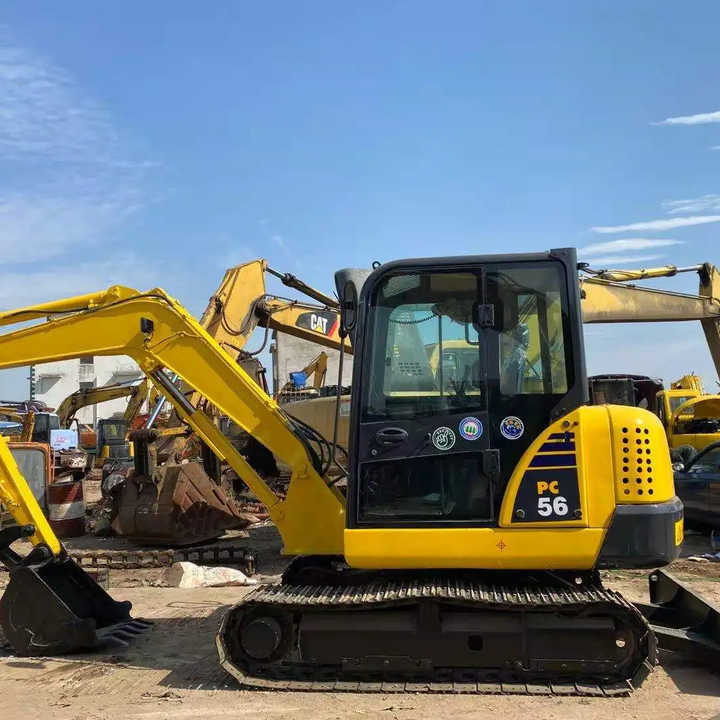 Cheap Used Komatsu PC56 Crawler Excavator with High Efficiency Used Heavy Machinery Komatsu P56 Digger Cheap for Sale - Paletli ekskavatör: fotoğraf 1 Cheap Used Komatsu PC56 Crawler Excavator with High Efficiency Used Heavy Machinery Komatsu P56 Digger Cheap for Sale - Paletli ekskavatör: fotoğraf 1