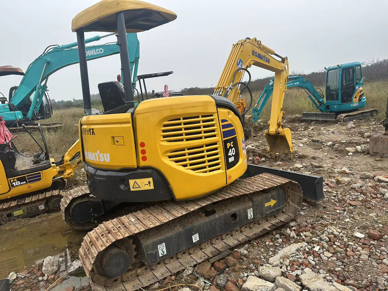 KOMATSU PC40 - Mini ekskavatör: fotoğraf 5 KOMATSU PC40 - Mini ekskavatör: fotoğraf 5