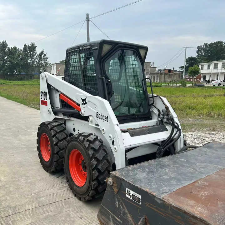 Used Bob Cat Bob Cat S160 Used Mini Skid Steer Wheel Loader Multifunctional Track Loaders Bobcat S160 2.7 Ton - Mini yükleyici: fotoğraf 1 Used Bob Cat Bob Cat S160 Used Mini Skid Steer Wheel Loader Multifunctional Track Loaders Bobcat S160 2.7 Ton - Mini yükleyici: fotoğraf 1