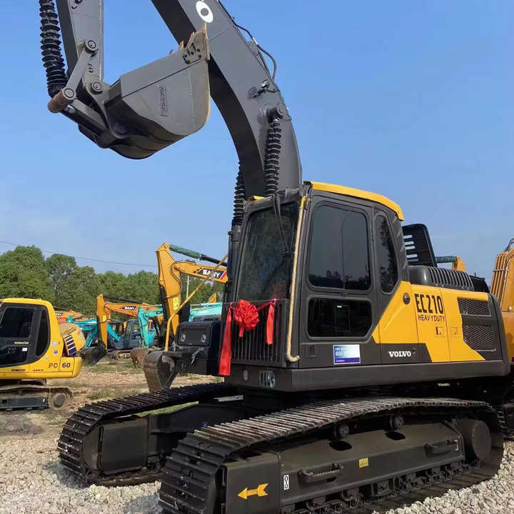 Used Heavy Construction Equipment Volvo EC210 Second Hand Excavator Used Machine Hot Sale - Ekskavatör: fotoğraf 1 Used Heavy Construction Equipment Volvo EC210 Second Hand Excavator Used Machine Hot Sale - Ekskavatör: fotoğraf 1