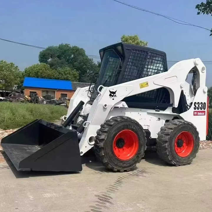 Very Low Price American Brand Used Bobcat S330 Skid Steer Loader with Superior Performance for Sale S160/S180/S300 in Stock - Mini yükleyici: fotoğraf 1 Very Low Price American Brand Used Bobcat S330 Skid Steer Loader with Superior Performance for Sale S160/S180/S300 in Stock - Mini yükleyici: fotoğraf 1