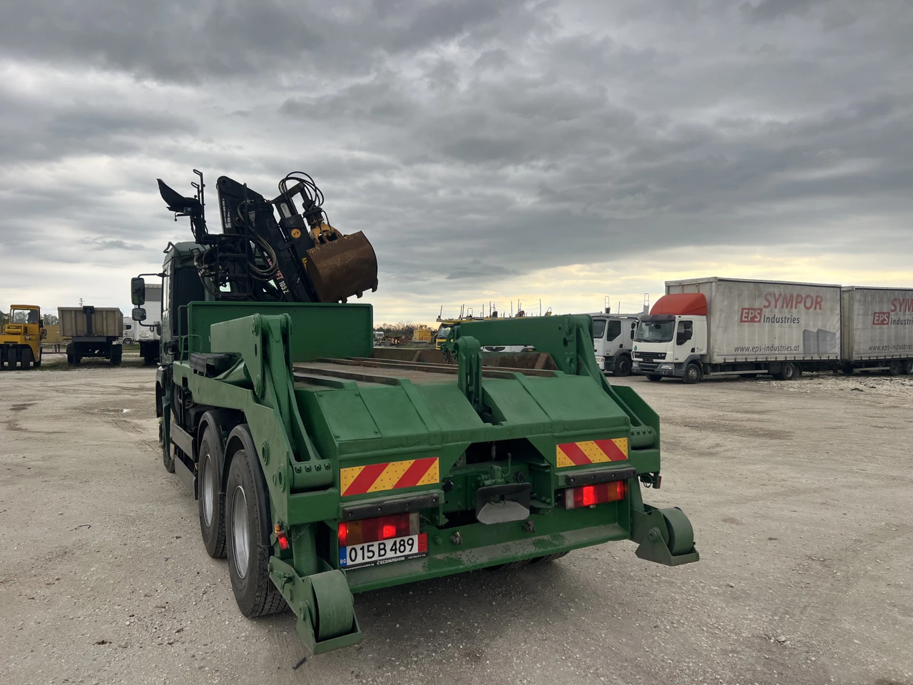 Man Tga 6х4, Кран-Z, Мултилифт - Hidrolift kamyon, Vinçli kamyon: fotoğraf 4 Man Tga 6х4, Кран-Z, Мултилифт - Hidrolift kamyon, Vinçli kamyon: fotoğraf 4