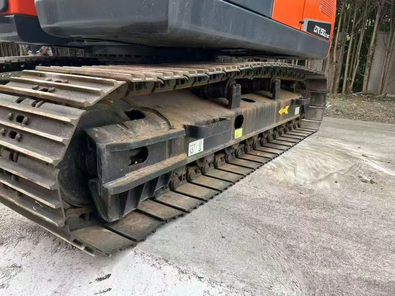 Doosan DX150 - Paletli ekskavatör: fotoğraf 3 Doosan DX150 - Paletli ekskavatör: fotoğraf 3