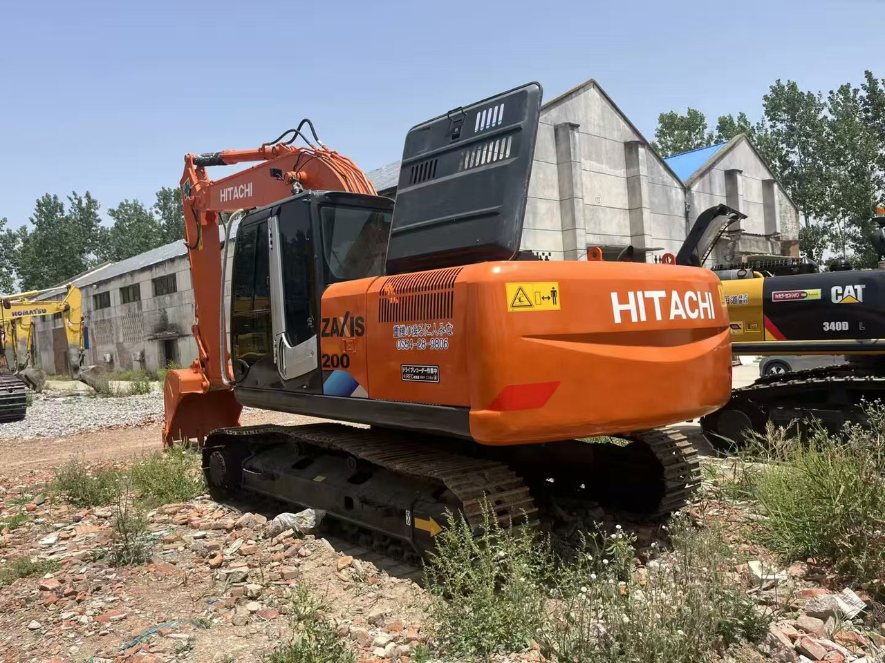 HITACHI ZX200 - Paletli ekskavatör: fotoğraf 5 HITACHI ZX200 - Paletli ekskavatör: fotoğraf 5