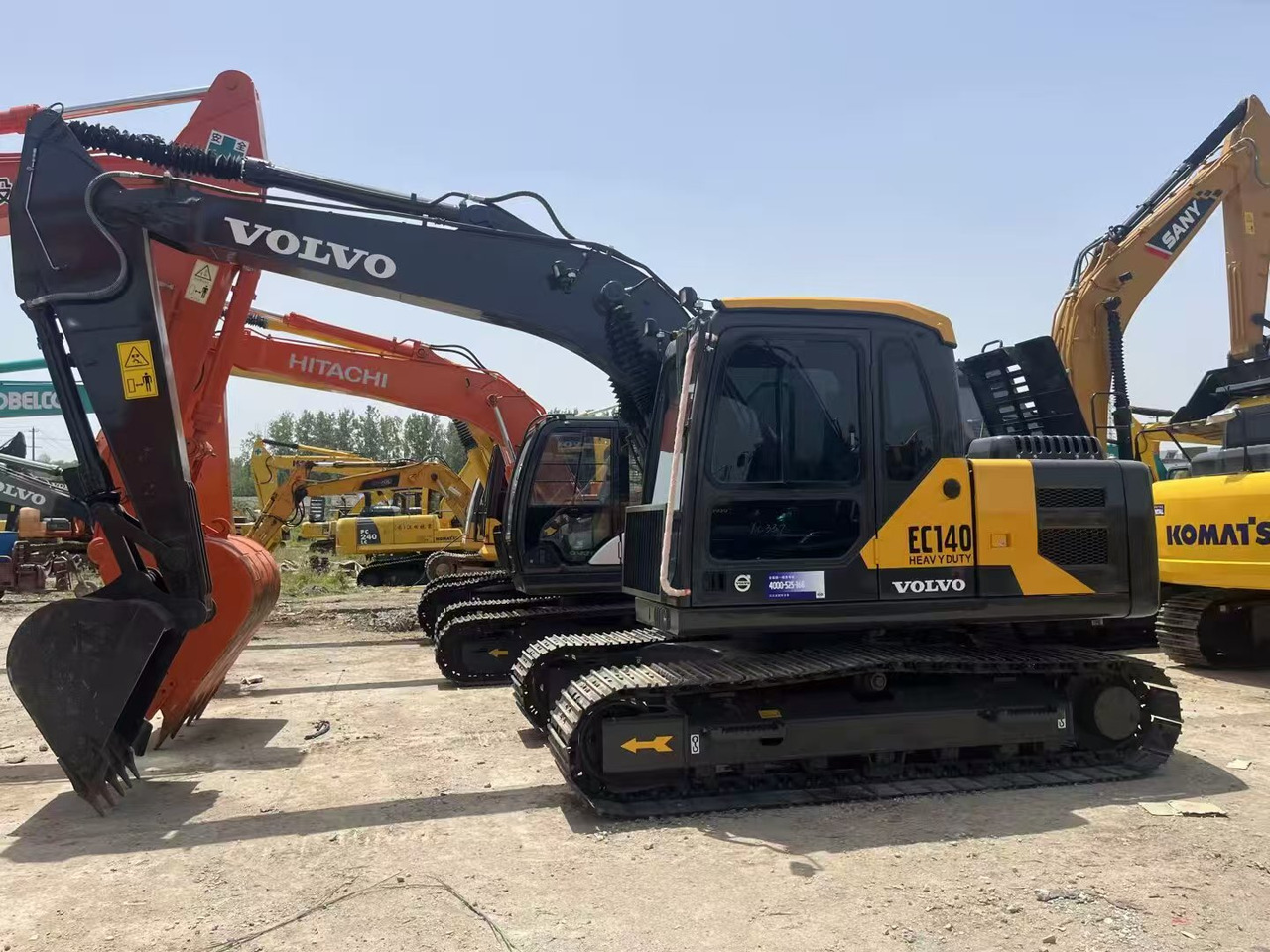 VOLVO EC140 - Paletli ekskavatör: fotoğraf 2 VOLVO EC140 - Paletli ekskavatör: fotoğraf 2