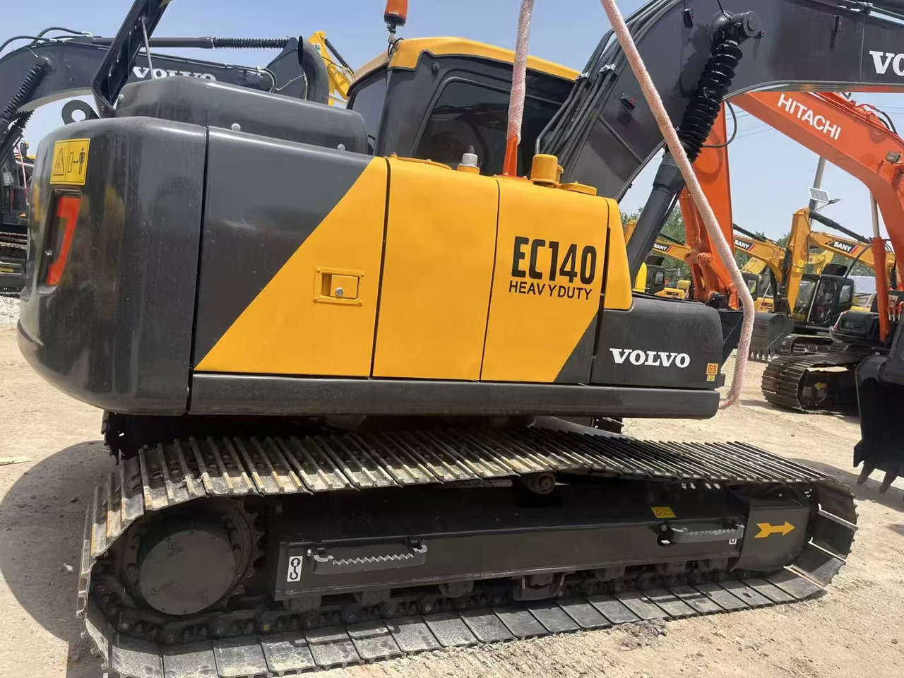 Volvo EC140 - Paletli ekskavatör: fotoğraf 1 Volvo EC140 - Paletli ekskavatör: fotoğraf 1