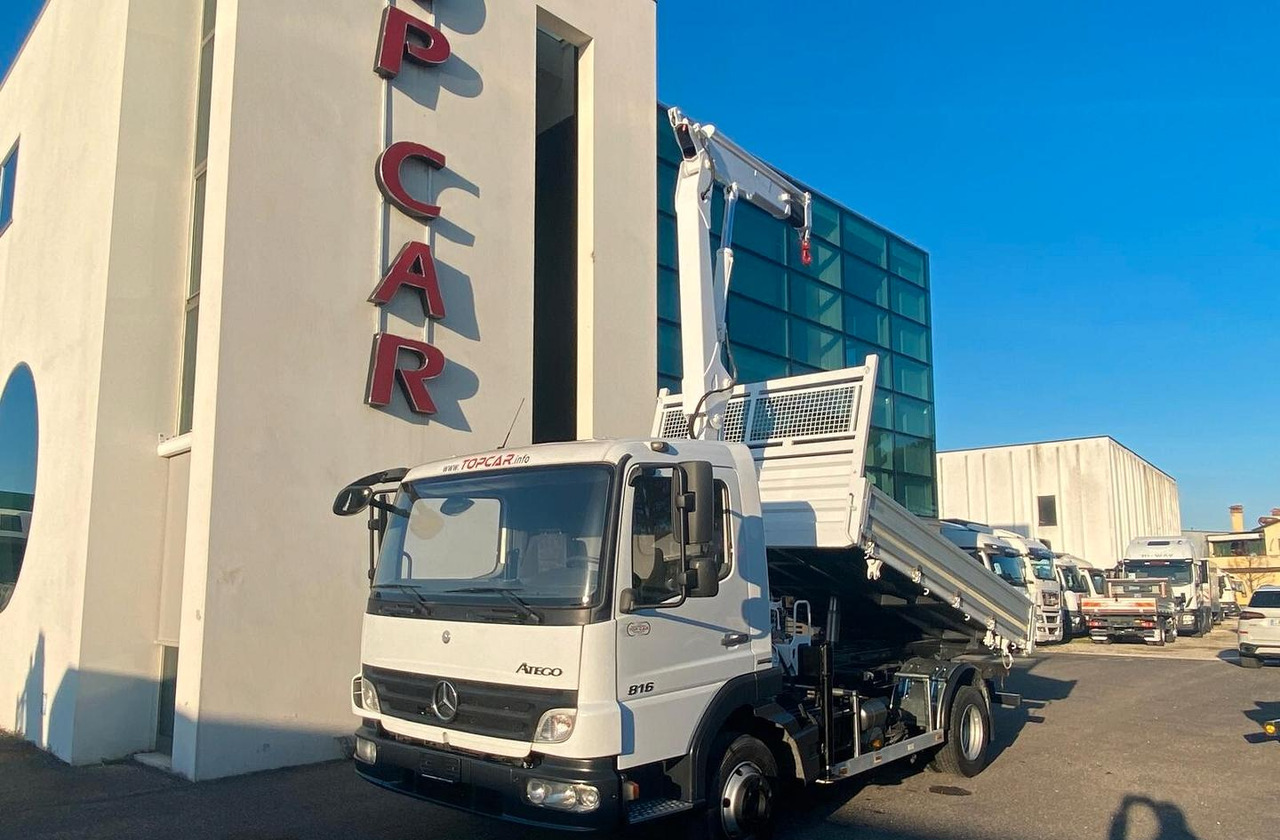 MERCEDES 816 ATEGO CASSONE RIBALTABILE E GRU - Diğer araçlar: fotoğraf 1 MERCEDES 816 ATEGO CASSONE RIBALTABILE E GRU - Diğer araçlar: fotoğraf 1