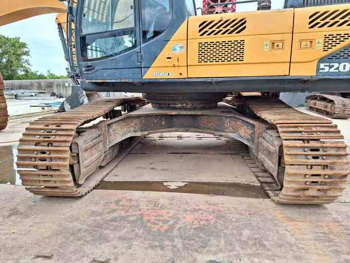 Paletli ekskavatör Hyundai Digger 520lvs Second Hand Korea Made High Performance Machine Hyundai Excavator for Sale [ Copy ]: fotoğraf 6