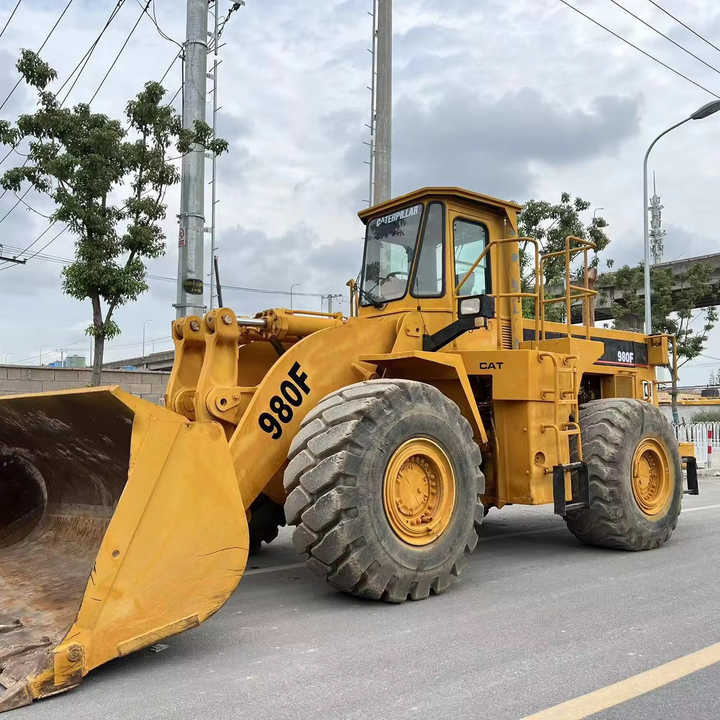 Used CAT 980f 980g 980c Wheel Loader Second Hand Condition CAT 966H 966F 966E 966G Front Loaders for Sale - Tekerlekli yükleyici: fotoğraf 1 Used CAT 980f 980g 980c Wheel Loader Second Hand Condition CAT 966H 966F 966E 966G Front Loaders for Sale - Tekerlekli yükleyici: fotoğraf 1