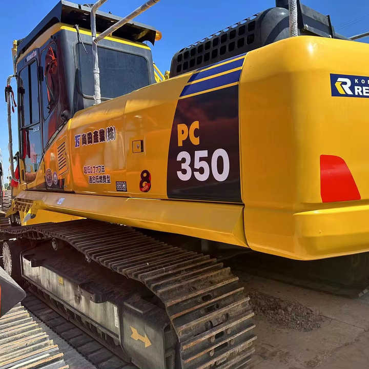 Used Japan Brand komatsu Pc350-7 with High Quality Used Engineering & Construction Machinery - Paletli ekskavatör: fotoğraf 1 Used Japan Brand komatsu Pc350-7 with High Quality Used Engineering & Construction Machinery - Paletli ekskavatör: fotoğraf 1