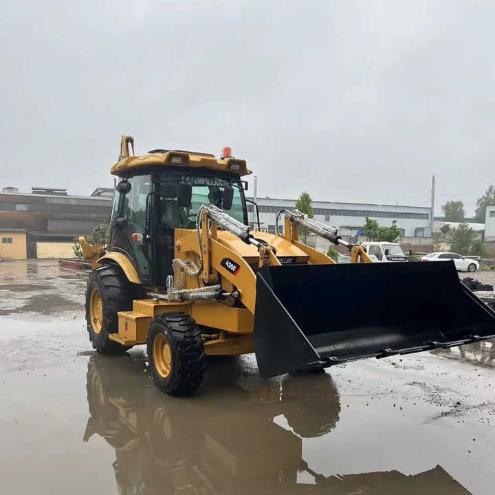 Used Wheel Loader CAT420F Caterpillar 420F Construction Machinery Mini Wheel Skid Steer Loader in Stock - Iş makinesi: fotoğraf 4 Used Wheel Loader CAT420F Caterpillar 420F Construction Machinery Mini Wheel Skid Steer Loader in Stock - Iş makinesi: fotoğraf 4