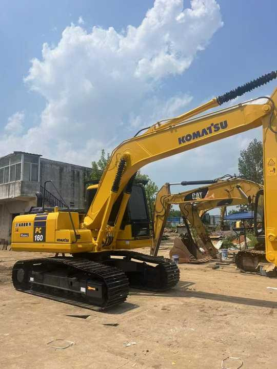 Used komatsu Pc160-7 Crawler Excavator Japan Original 16 Ton komatsu Crawler Excavator Construction Machine for Sale - Paletli ekskavatör: fotoğraf 4 Used komatsu Pc160-7 Crawler Excavator Japan Original 16 Ton komatsu Crawler Excavator Construction Machine for Sale - Paletli ekskavatör: fotoğraf 4