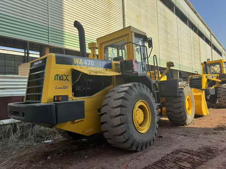 Used komatsu WA470-3 Model Wheel Loader Second Hand Machine Popular Brand Japan komatsu Hydraulic Machinery - Tekerlekli yükleyici: fotoğraf 2 Used komatsu WA470-3 Model Wheel Loader Second Hand Machine Popular Brand Japan komatsu Hydraulic Machinery - Tekerlekli yükleyici: fotoğraf 2