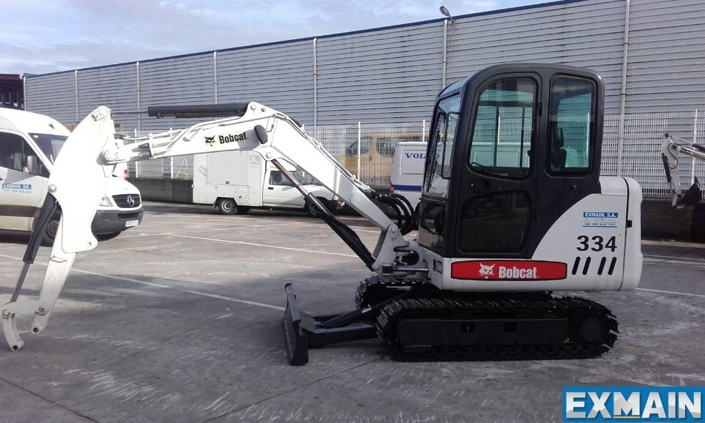 Bobcat 334 G - Mini ekskavatör: fotoğraf 1 Bobcat 334 G - Mini ekskavatör: fotoğraf 1