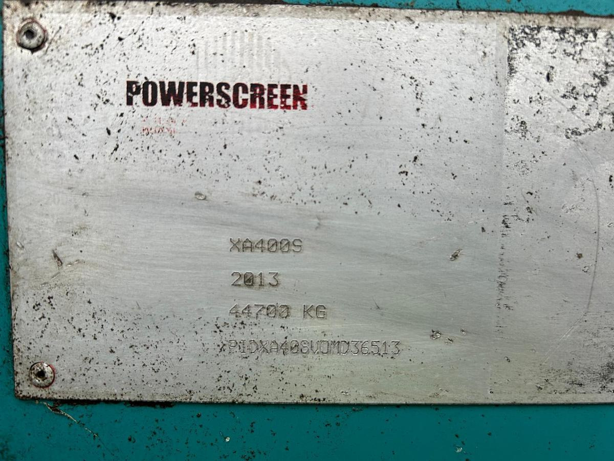 2013 Powerscreen XA400S - Konkasör tesisi: fotoğraf 5 2013 Powerscreen XA400S - Konkasör tesisi: fotoğraf 5
