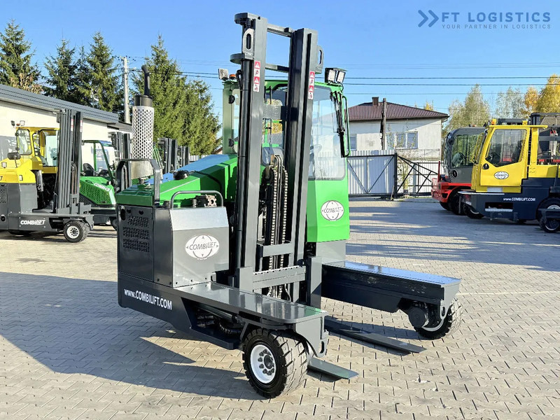Combilift C4000 / DIESEL / DUPLEX 4100MM / FREE LIFT / SIDE SHIFT / FULL CABIN / EXCELLENT CONDITION / Wide range of four-way and side loa - 4 yönlü reach truck: fotoğraf 4 Combilift C4000 / DIESEL / DUPLEX 4100MM / FREE LIFT / SIDE SHIFT / FULL CABIN / EXCELLENT CONDITION / Wide range of four-way and side loa - 4 yönlü reach truck: fotoğraf 4